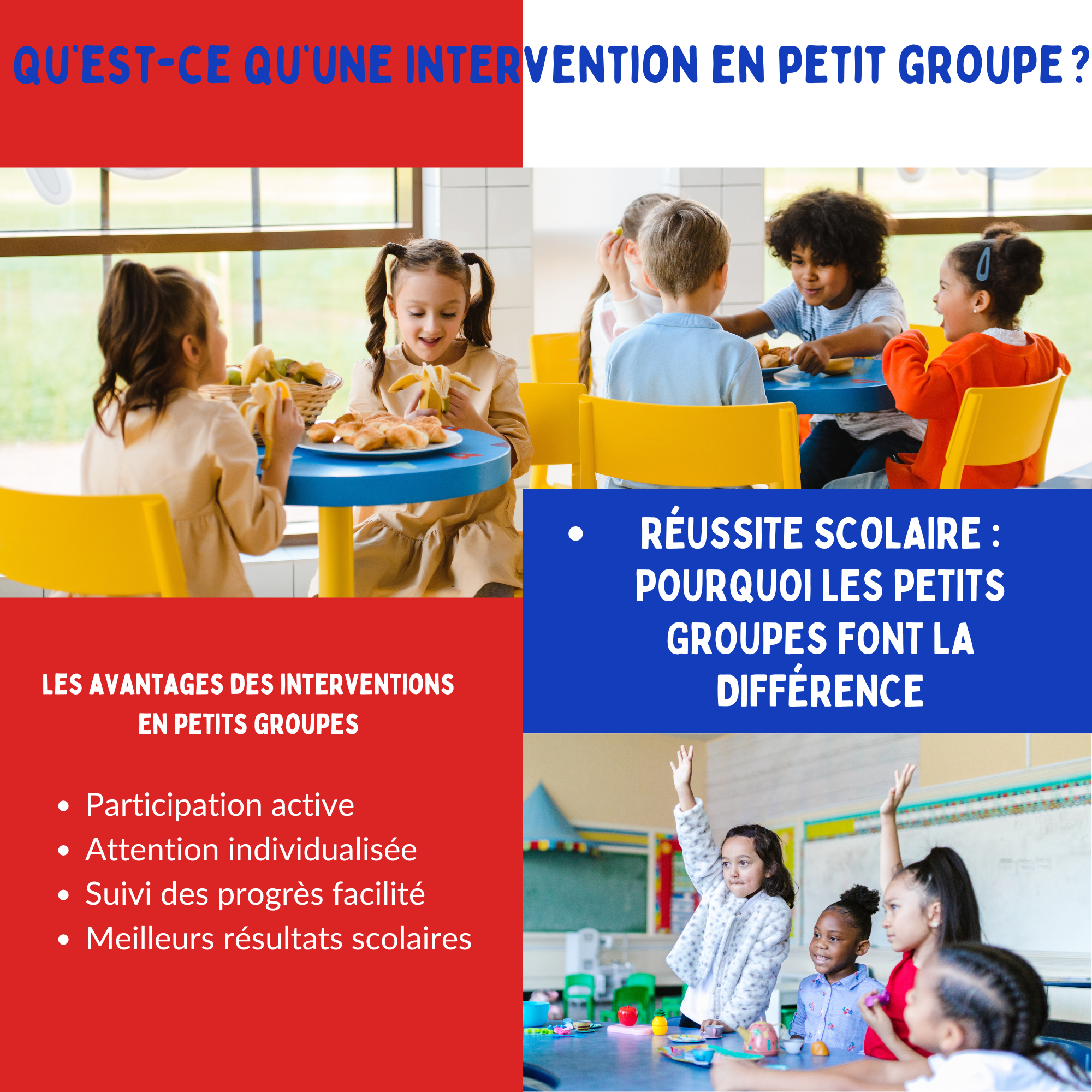 Réussite scolaire : pourquoi les petits groupes font la différence